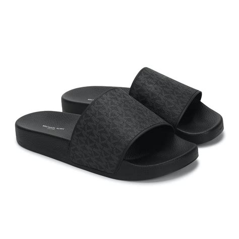 michael kors mens slides|Michael Kors slippers men.